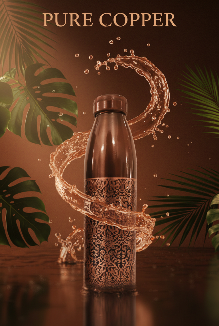 Benefits of Drinking from Copper Bottle